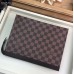 Louis Vuitton Pochette Voyage MM Bag Damier Ebene Canvas N41696