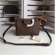 louis vuitton speedy 25 Damier ebene Canvas n41365 louis vuitton speedy 25 Damier ebene Canvas n41365