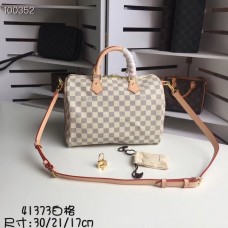 louis vuitton speedy 30 Damier Azur Canvas n41373 louis vuitton speedy 30 Damier Azur Canvas n41373