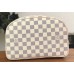 Louis Vuitton Toiletry 25 Bag Damier Azur Canvas