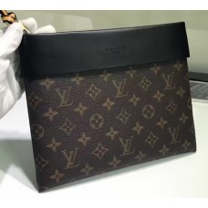 LOUIS VUITTON POCHETTE TUILERIES MONOGRAM BLACK M64035 2017 LOUIS VUITTON POCHETTE TUILERIES MONOGRAM BLACK M64035 2017