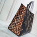 Louis Vuitton Monogram Canvas Leopard Print Onthego Tote Bag M44674 Black/White 2019 Louis Vuitton Monogram Canvas Leopard Print Onthego Tote Bag M44674 Black/White 2019