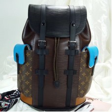 Louis Vuitton Epi Patchwork Christopher PM Backpack Bag M51458 Monogram Canvas Louis Vuitton Epi Patchwork Christopher PM Backpack Bag M51458 Monogram Canvas