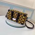 Louis Vuitton Monogram Canvas Rectangle Runway Bag M44483 Yellow Logo 2019