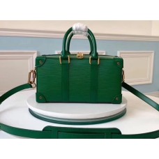 Louis Vuitton EPI Leather Rectangle Runway Bag M44483 Green 2019 Louis Vuitton EPI Leather Rectangle Runway Bag M44483 Green 2019