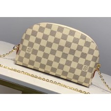 Louis Vuitton Cosmetic Pouch GM Bag M47353 Damier Azur Canvas