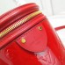 Louis Vuitton Monogram Vernis Leather Canvas Cannes Beauty Case Bucket Bag M53998 Rouge 2019
