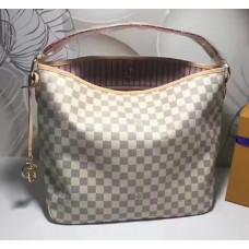 LOUIS VUITTON DAMIER AZUR CANVAS DELIGHTFUL MM N41607 2017 LOUIS VUITTON DAMIER AZUR CANVAS DELIGHTFUL MM N41607 2017