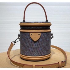 Louis Vuitton Monogram LV Pop Print Cannes Beauty Case Bucket Bag M55457 Blue 2019 Louis Vuitton Monogram LV Pop Print Cannes Beauty Case Bucket Bag M55457 Blue 2019