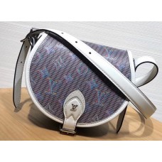 Louis Vuitton Monogram LV Pop Print Tambourin Bag M55460 Black 2019 Louis Vuitton Monogram LV Pop Print Tambourin Bag M55460 Black 2019