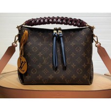 Louis Vuitton Braided Handle Monogram Canvas Beaubourg Hobo Bag 2019 Louis Vuitton Braided Handle Monogram Canvas Beaubourg Hobo Bag 2019