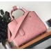 Louis Vuitton Montaigne BB/MM Bag in Monogram Empreinte Leather M44123 Pink
