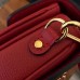 Louis Vuitton Pochette Metis Monogram Empreinte Leather Bag M41488 Red Louis Vuitton Pochette Metis Monogram Empreinte Leather Bag M41488 Red