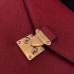 Louis Vuitton Pochette Metis Monogram Empreinte Leather Bag M41488 Red Louis Vuitton Pochette Metis Monogram Empreinte Leather Bag M41488 Red