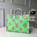 Louis Vuitton Monogram Canvas Onthego Tote Bag M44570 green 2019