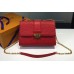 Louis Vuitton Monogram Empreinte Saint Sulpice PM Shoulder Bag M43392 Red 2017 Louis Vuitton Monogram Empreinte Saint Sulpice PM Shoulder Bag M43392 Red 2017