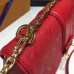 Louis Vuitton Monogram Empreinte Saint Sulpice PM Shoulder Bag M43392 Red 2017 Louis Vuitton Monogram Empreinte Saint Sulpice PM Shoulder Bag M43392 Red 2017