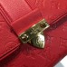 Louis Vuitton Monogram Empreinte Saint Sulpice PM Shoulder Bag M43392 Red 2017 Louis Vuitton Monogram Empreinte Saint Sulpice PM Shoulder Bag M43392 Red 2017