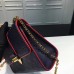 Louis Vuitton Monogram Empreinte Saint Sulpice PM Shoulder Bag M43392 Marine Rouge 2017