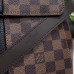 Louis Vuitton Damier Ebene Canvas Bond Street Bag Black 2017