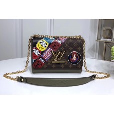 Louis Vuitton Kabuki Twist MM Bag M43497 2017 Louis Vuitton Kabuki Twist MM Bag M43497 2017