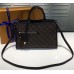 Louis Vuitton Monogram Coated Canvas Popincourt PM M43434  Black 2017