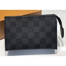 Louis Vuitton Damier Graphite Canvas Toiletry Pouch 15 Bag M47546 09 Louis Vuitton Damier Graphite Canvas Toiletry Pouch 15 Bag M47546 09