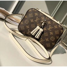 Louis Vuitton Saintonge Monogram Calfskin Bag M43559 Creme 2018 Louis Vuitton Saintonge Monogram Calfskin Bag M43559 Creme 2018
