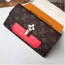 LOUIS VUITTON FLOWER LONG WALLET M62566 Coquelicot 2018 LOUIS VUITTON FLOWER LONG WALLET M62566 Coquelicot 2018