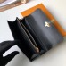 LOUIS VUITTON FLOWER LONG WALLET M62577 Noir 2018 LOUIS VUITTON FLOWER LONG WALLET M62577 Noir 2018