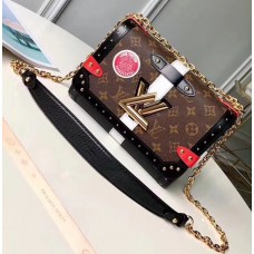 Louis Vuitton Summer Trunks Monogram Canvas Twist MM Bag M43629 2018 Louis Vuitton Summer Trunks Monogram Canvas Twist MM Bag M43629 2018