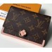 Louis Vuitton Flore Compact Wallet in Monogram Canvas M64587 Pink Louis Vuitton Flore Compact Wallet in Monogram Canvas M64587 Pink