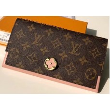 Louis Vuitton Flore Wallet in Monogram Canvas M64585 Pink Louis Vuitton Flore Wallet in Monogram Canvas M64585 Pink