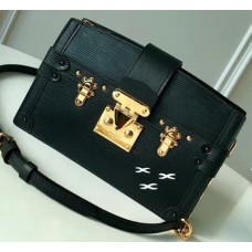 Louis Vuitton Trunk Clutch in Epi Leather M53052 Black 2018 Louis Vuitton Trunk Clutch in Epi Leather M53052 Black 2018