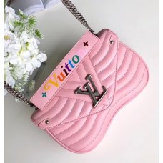 Louis Vuitton New Wave Chain Bag PM/MM M51933 Pink 2018 Louis Vuitton New Wave Chain Bag PM/MM M51933 Pink 2018