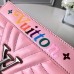 Louis Vuitton New Wave Chain Bag PM/MM M51933 Pink 2018 Louis Vuitton New Wave Chain Bag PM/MM M51933 Pink 2018