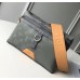 Louis Vuitton Men's Messenger M43889 Monogram Titanium Canvas 2018 Louis Vuitton Men's Messenger M43889 Monogram Titanium Canvas 2018