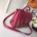 Louis Vuitton Mylockme Top Handbag M51490 Pink/Grey 2018