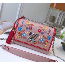 Louis Vuitton Twist MM Bag in Epi Leather M53527 Pink 2018 Louis Vuitton Twist MM Bag in Epi Leather M53527 Pink 2018