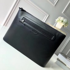 Louis Vuitton Men’s Pochette Cosmos Clutch M63268 Black 2018 Louis Vuitton Men’s Pochette Cosmos Clutch M63268 Black 2018