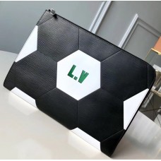 Louis Vuitton FIFA World Cup Russia Pochette Jour GM Bag M63295 Noir 2018 Louis Vuitton FIFA World Cup Russia Pochette Jour GM Bag M63295 Noir 2018