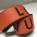 Louis Vuitton Logo Bandouliere Shoulder Strap J02427 Orange/Black Louis Vuitton Logo Bandouliere Shoulder Strap J02427 Orange/Black