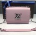 Louis Vuitton Twist MM Bag in Epi Leather M50280 Pink 2018