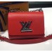 Louis Vuitton Twist PM Bag in Epi Leather M50332 Red 2018 Louis Vuitton Twist PM Bag in Epi Leather M50332 Red 2018