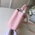 Louis Vuitton Capucines Mini M54336 Pink 2018 Louis Vuitton Capucines Mini M54336 Pink 2018