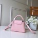 Louis Vuitton Capucines Mini M54336 Pink 2018 Louis Vuitton Capucines Mini M54336 Pink 2018