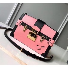 Louis Vuitton Trunk Clutch in Epi Leather M51698 Pink 2018 Louis Vuitton Trunk Clutch in Epi Leather M51698 Pink 2018