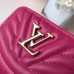 Louis Vuitton New Wave Zippy Short Wallet M63835 Hot Pink