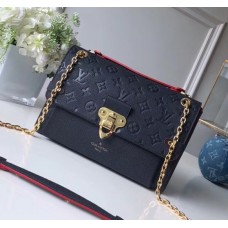 Louis Vuitton Vavin PM Shoulder Bag in Monogram Empreinte Leather M52271 Navy Blue 2018 Louis Vuitton Vavin PM Shoulder Bag in Monogram Empreinte Leather M52271 Navy Blue 2018