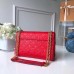 Louis Vuitton Vavin PM Shoulder Bag in Monogram Empreinte Leather M43936 Red 2018